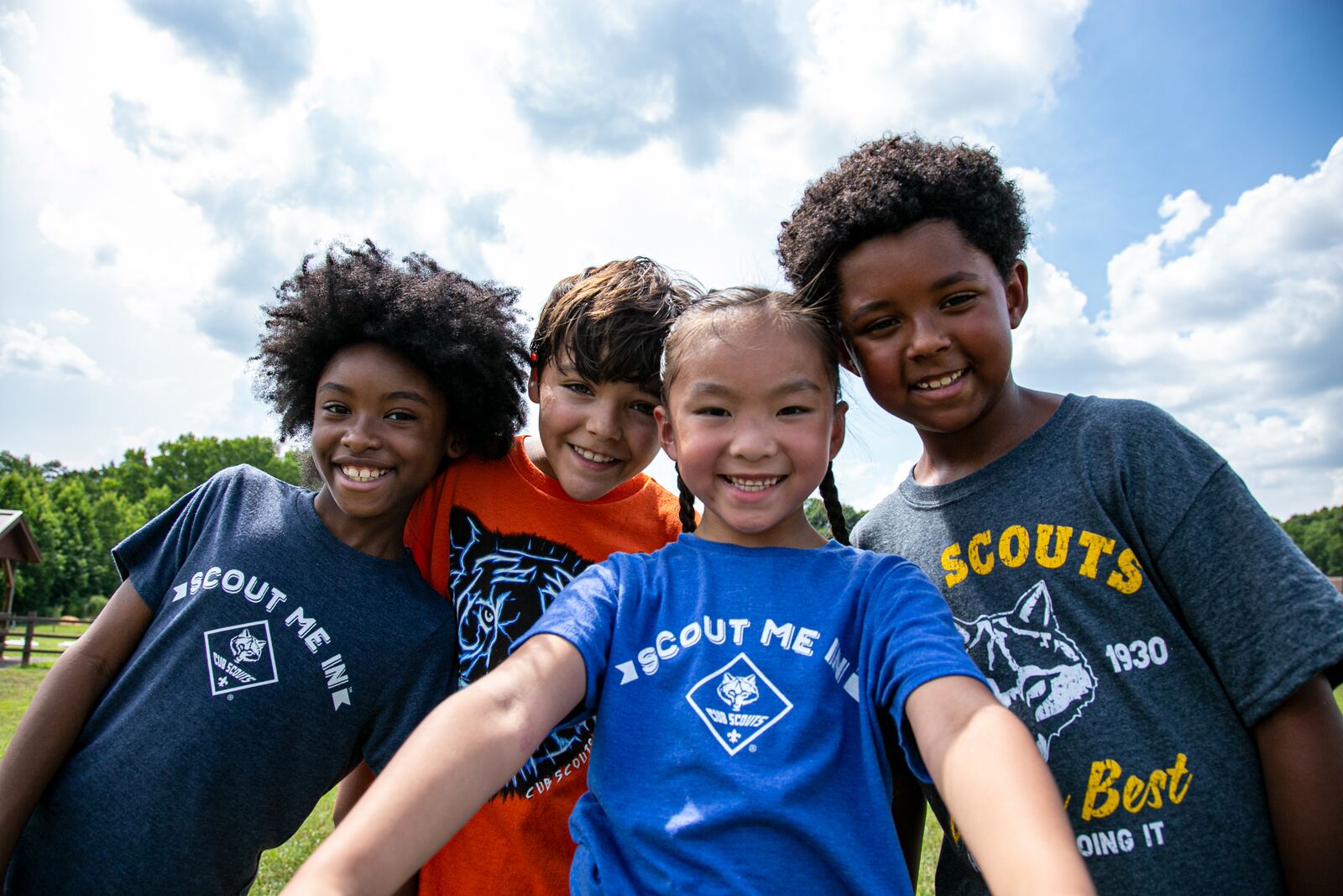 Scouts from Pack 43